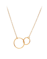 Double Plain Necklace