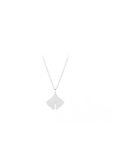 Biloba Necklace SILVER