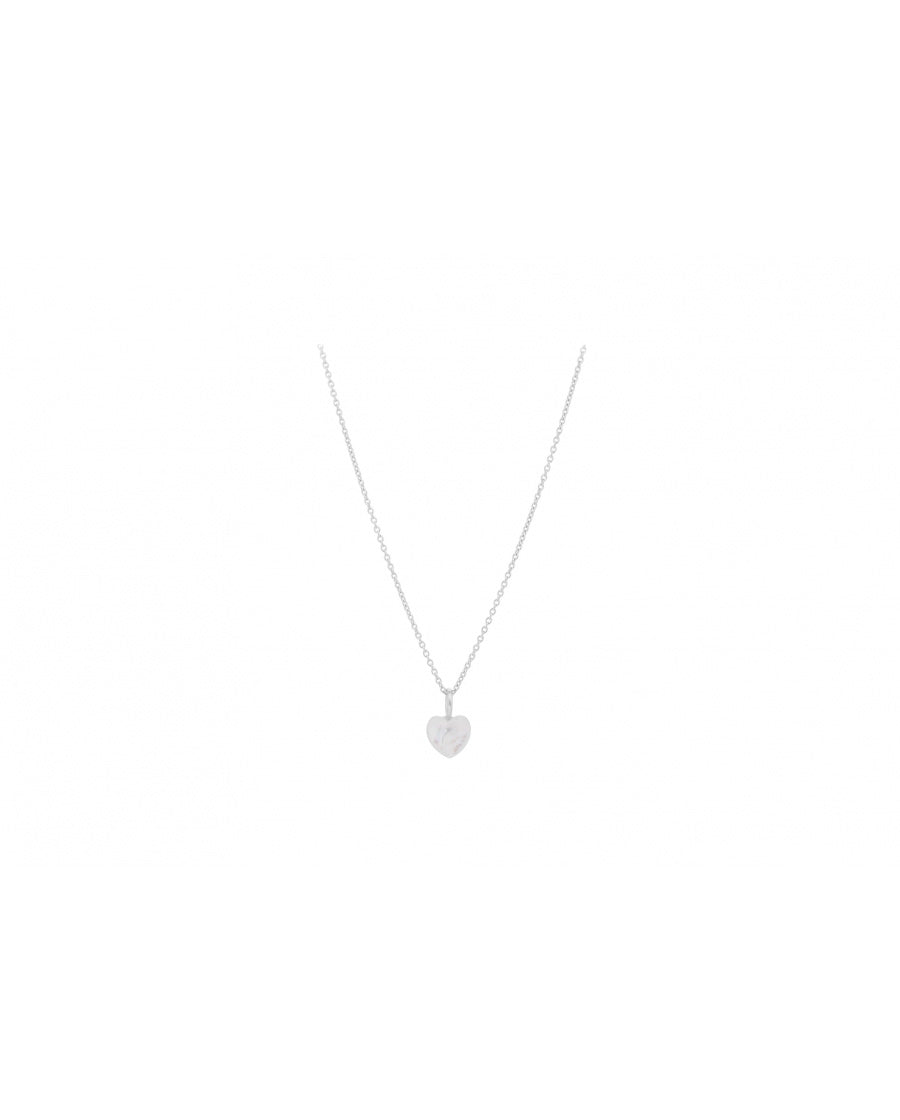 Ocean heart Necklace SILVER