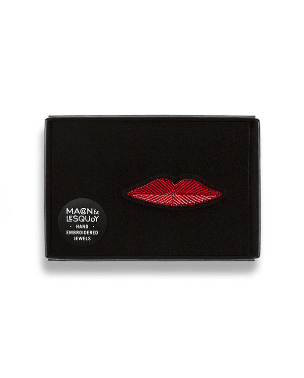 Small Mouth Brooch MULTI