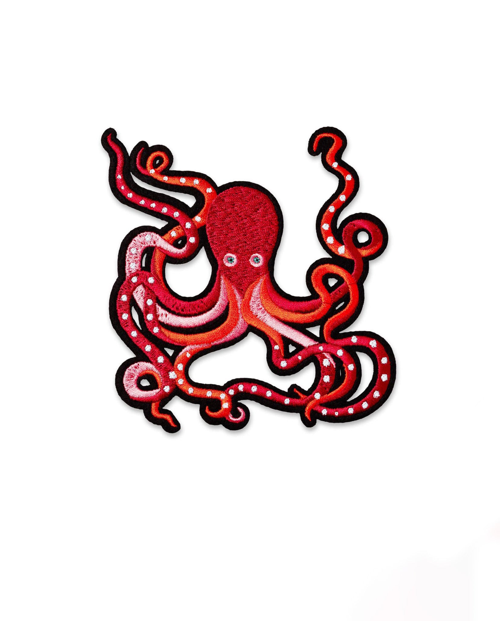 Red Octopus Patch