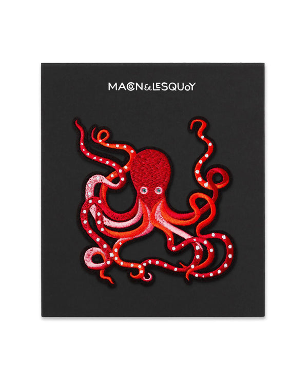 Red Octopus Patch