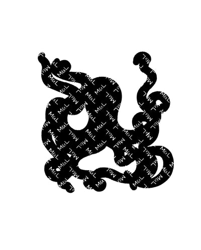 Red Octopus Patch